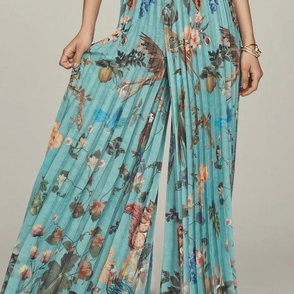 RANNA GILL PLEATED JUMPSUIT